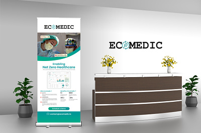 Healthcare Product Rollup Banner healthcare banner marketing banner rollup banner
