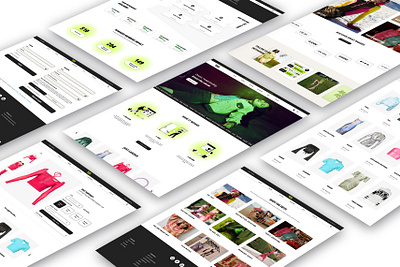 Personal Project - Moda Verde Website Design design graphic design ui ux