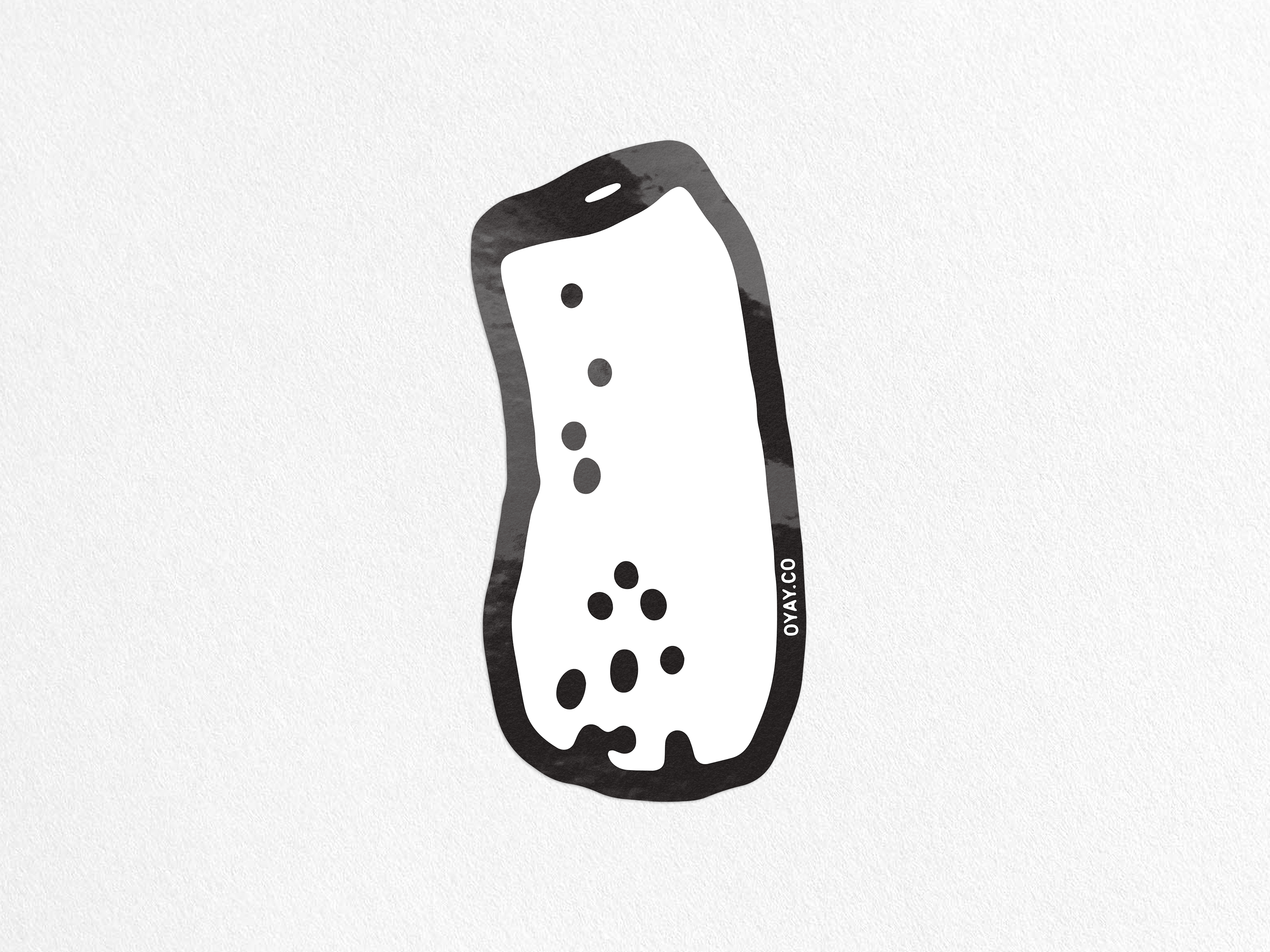 Oyay – Stickers brand branding design eyeball hand drawn identity illustration logo mark packaging packaging design peanut sticker sticker design stillness