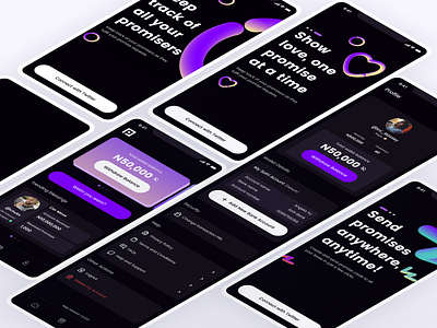 Promise Card Mobile App figjam figma mabel okeke mabelpraise mobile app mobile app design the good designer ui uiux uiux design uiux designer user experience design user experience designer user interface design user interface designer ux