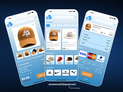 CAP UI Design app appdesing cap inter ui ux