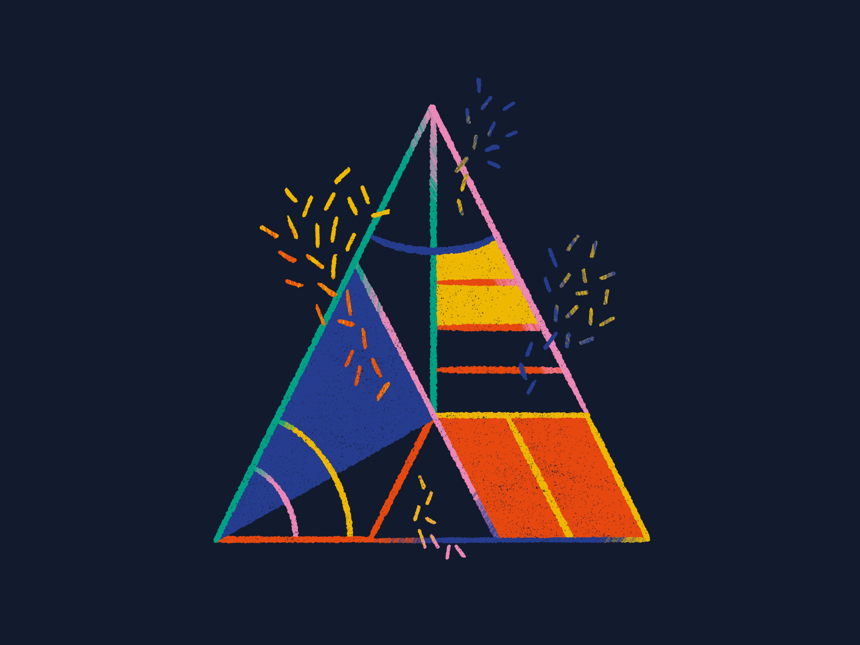 36 Days of Type 2022 - Letter A 36daysoftype abstract geometric illustration type typedesign