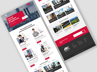 Real Estate Home Landing Page Design home home rent house landing page real estate rent rent home ui ux web web design web page web ui website