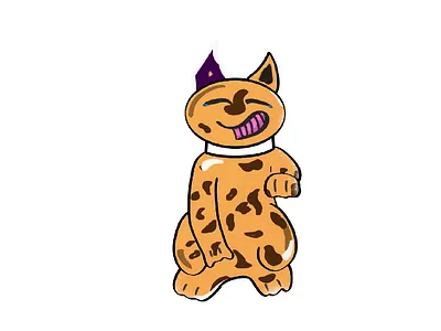 Poder morena artist cat character dibujo draw graffiti ilustracion ilustration pink promote