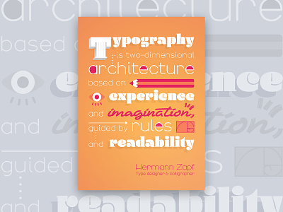 Quoting Hermann Zapf graphic design typography