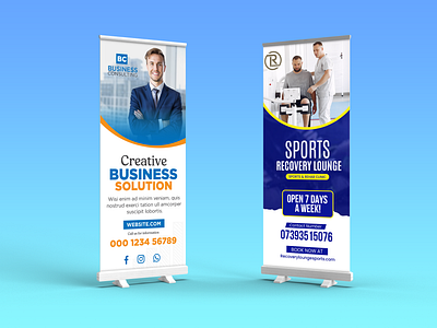 High Quality Roll-up Stand Banner Printing at Bali Print Shop