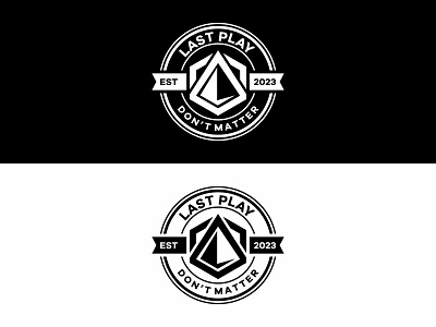 LP DM last play don't matter branding graphic design logo