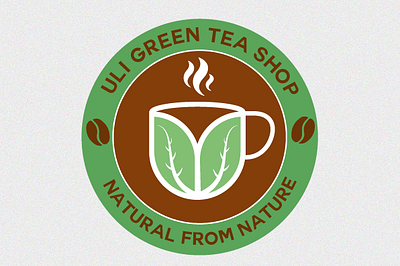 logo desain tea shop 3d animation branding design graphic design illustration indonesia logo motion graphics typography ui ux vector