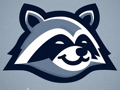 Raccoon Character Logo character design illustrator logo midcentury raccoon retro vintage