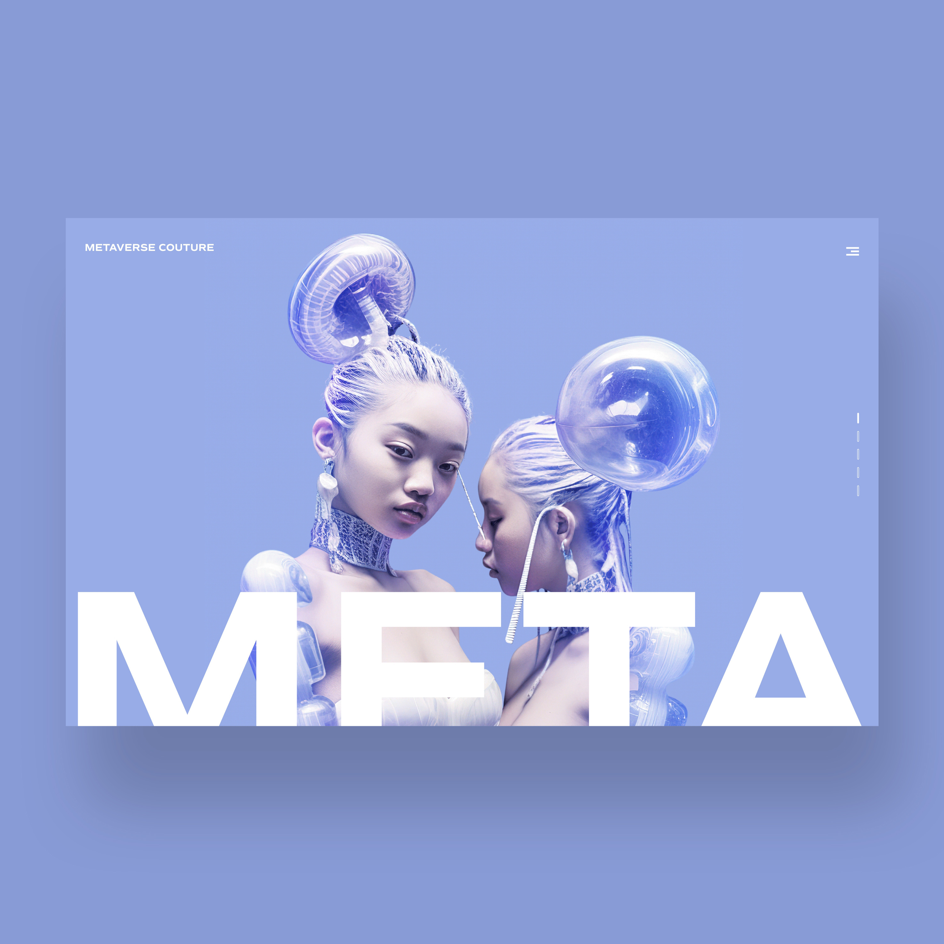 Metaverse Couture Web Ui Design Shot ai ai fashion design graphic design illustration logo midjourney photography ui ui design ux ux design web design