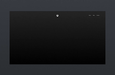 Xbox website animation concept animation concept interface motion graphics redesign ui web website xbox
