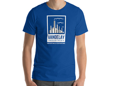 Vandelay Industries print design seinfeld shirt design vandelay industries