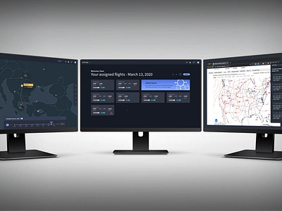 N-Flight Planing Product Design aviation dark product design ui ux