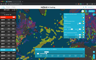 N-Tracking UI/UX Work aviation product design ui ux