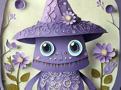 A forest troll animation motion graphic