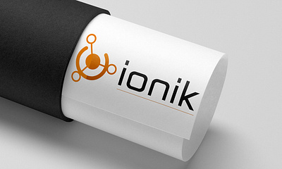 ionik Logo branding creative creative design graphic design logo logo design mobile app modern ui userinterface ux website