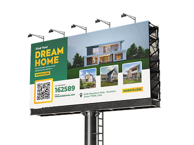 Real Estate Billboard Design banner billboard billboard design home real estate real estate billboard design sign signage