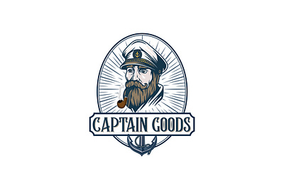 T-SHIRT DESIGN / CAPTAIN LOGO 3d animation app branding captain logo colorful hand drawn logo design graphic design hand drawn illustration hand drawn logo illustration logo motion graphics sailor logo t shirt design t shirt logo typography ui ux vector