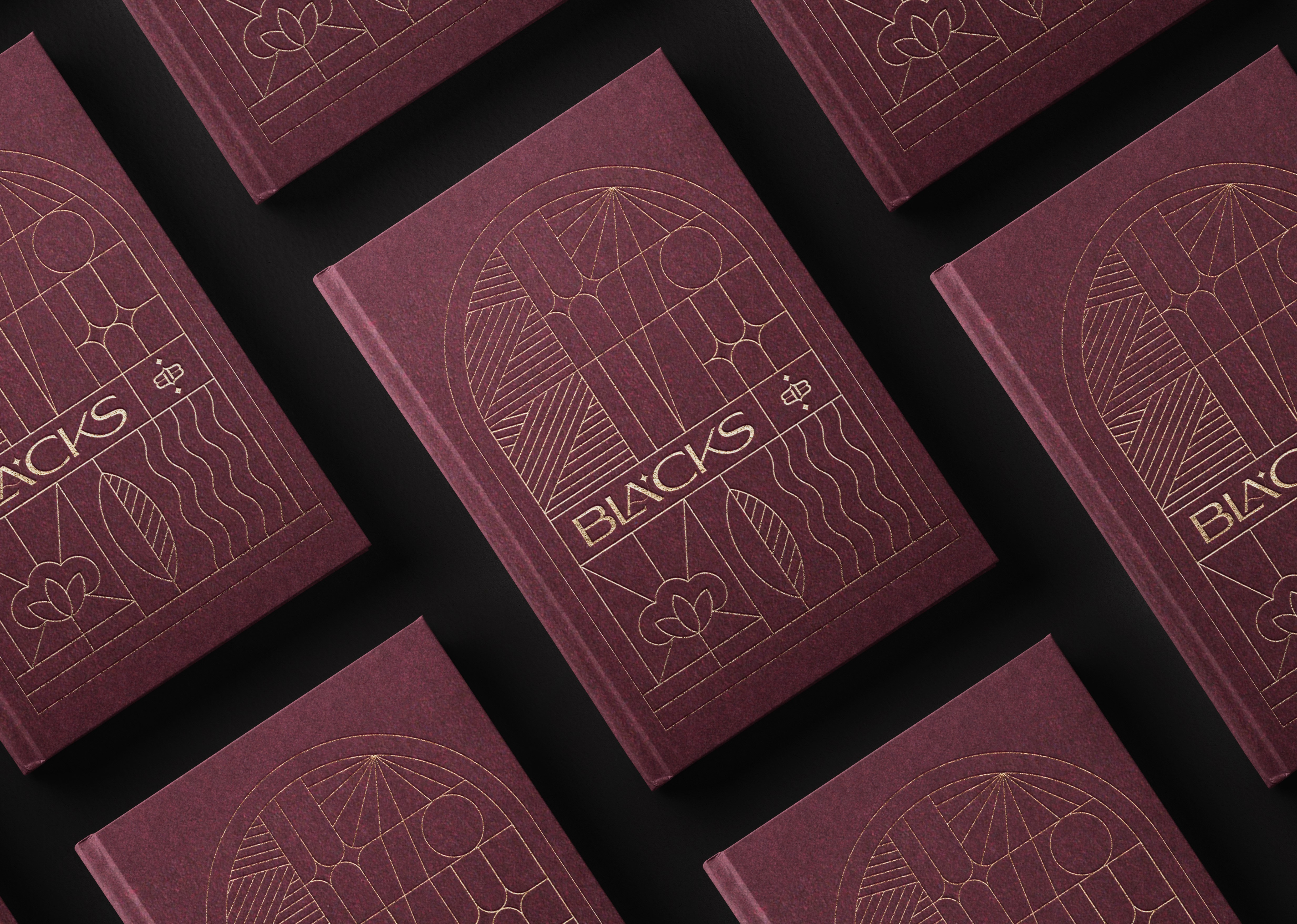 Blacks | Brand identity black branding elegant fashion graphic design illustration line art logo logodesign luxury neat suit ui شعار لوجو