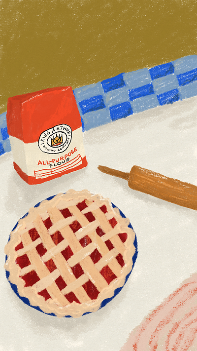 pie <3 design illustration