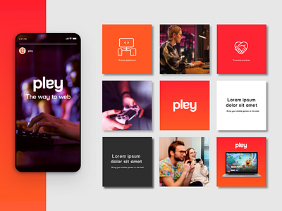 Klingit - Rebranding Project for Pley 3d branding graphic graphic design ill illustration motion graphics ui ux vector