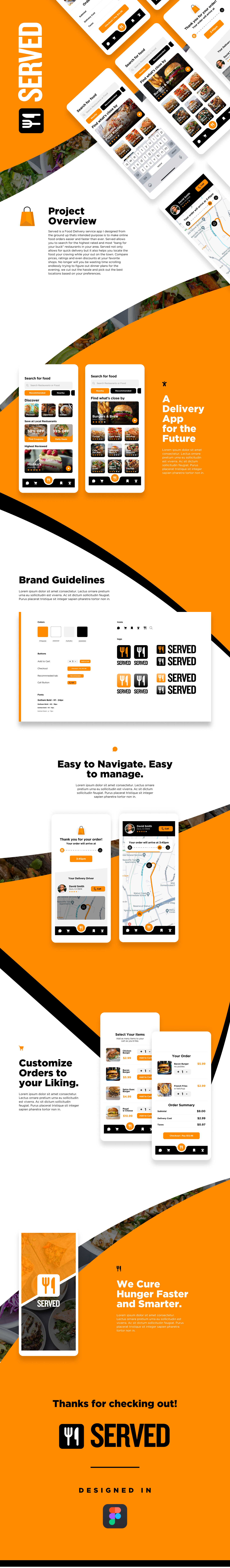 Food Delivery App app app design branding digital marketing food delivery app graphic design logo marketing design mobile app mobile design ui uiux web design