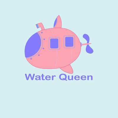 Water Queen. 3d animation branding design graphic design illustration logo motion graphics typography vector