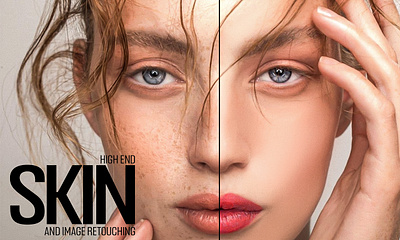High end skin retouching and portrait retouching images adobe photoshop album cover background removal branding compositing design editing flyer graphic design illustration image retouching manipulation photo editing photo retouching ui