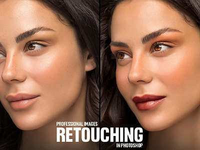 Professional Portrait Retouching adobe adobe photoshop album cover background removal branding compositing design editing flyer graphic design illustration image editing image retouching makeup retouching photo retouching ui