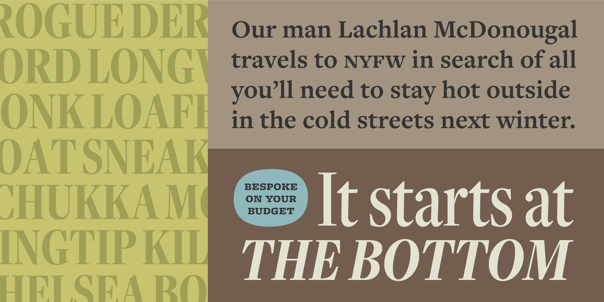 Dream Job: Promoting The Freight Collection. fonts freight fonts freight fonts in use magazine design print design the freight collection the type founders typefaces typography
