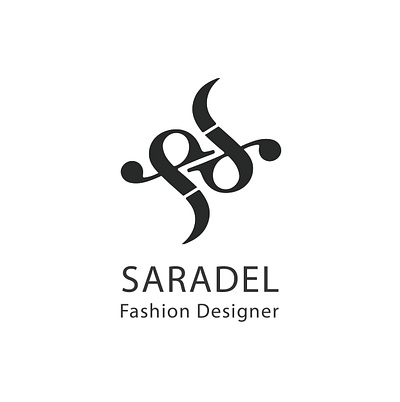 Saradel Logo adobe branding design fashion graphic design illustration logo logo design monogram ui vector