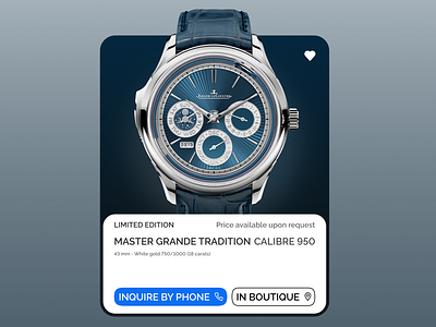 Watches Product Card design product card ui webdesign