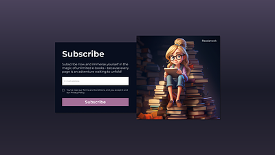 Daily UI #026 - Subscribe subscribe ui ui challenge ui design