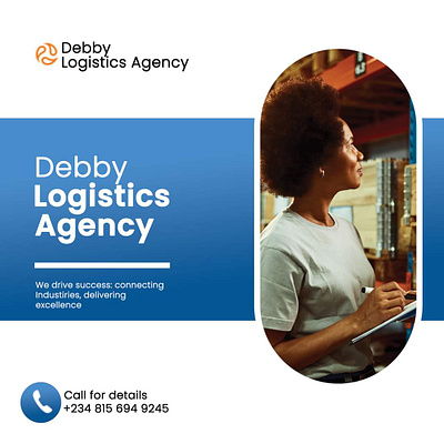 Debby Logistics Agency graphic design