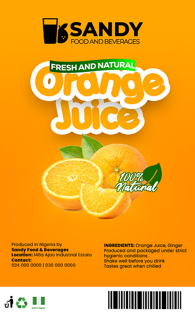 Orange Juice pack