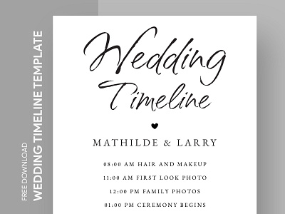 Formal Wedding Timeline Free Google Docs Template docs document formal wedding formal wedding timeline free google docs templates free template free template google docs google google docs google docs timeline template itinerary nuptials program schedule template templates timeline timetable wedding wedding timeline