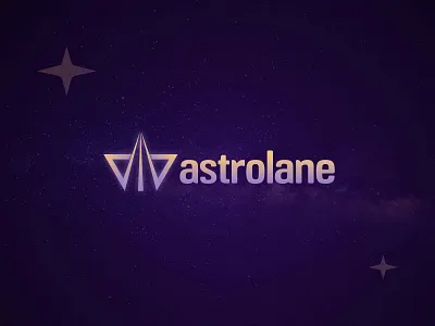 Astrolane - Logo Design advertisment astrology brand identity branding business logo designer galaxy graphic design how to make logo logo logo design logo designer logo maker make logo need logo professional logo purple space star logo stars