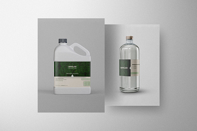Detergent Laundry Label Design branding design graphic design illustration