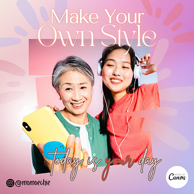 Make your own style branding canva