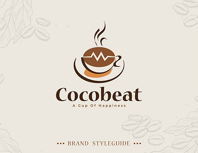 Cocobeat black coffee brand identity branding coffee shop design graphic design illustration letsgroit logo logo design logotype restaurant design tea shop visual identity