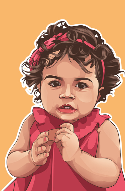 Kid Vector Illustration digitalart illustration vectorart