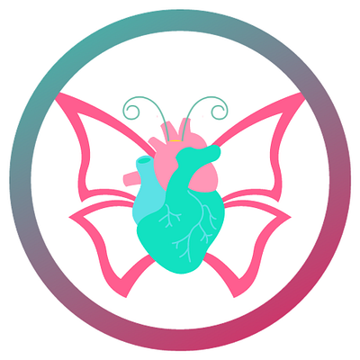 HeartFly canva heart logo