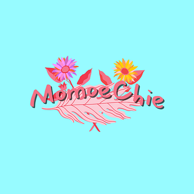 Momoechie branding canva logo
