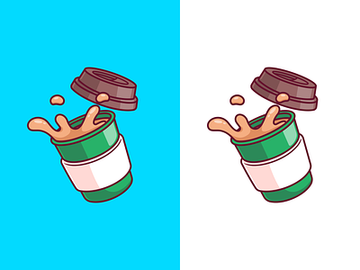 Coffee Cup🥤 beans beverage bottle breakfast cafe caffeine cappucino coffee cup drink floating glass hot icon illustration logo menu packaging water