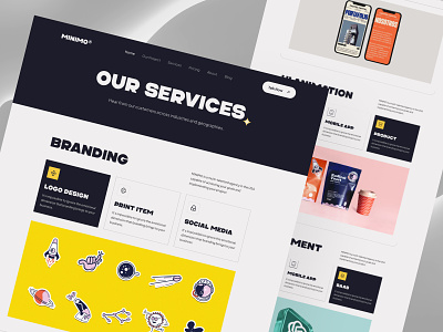 Agency Services Page - Webflow Template agency design eliteflow landing page service design services services page web design webflow webflow page webflow template