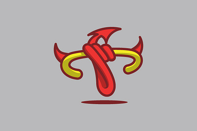 Devil Logo art bicycle cultur devil evil game horn music mythologi red color sport