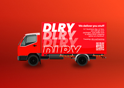 Delivery Truck Branding Design Mockup branding design graphic design illustration logo mockup truck