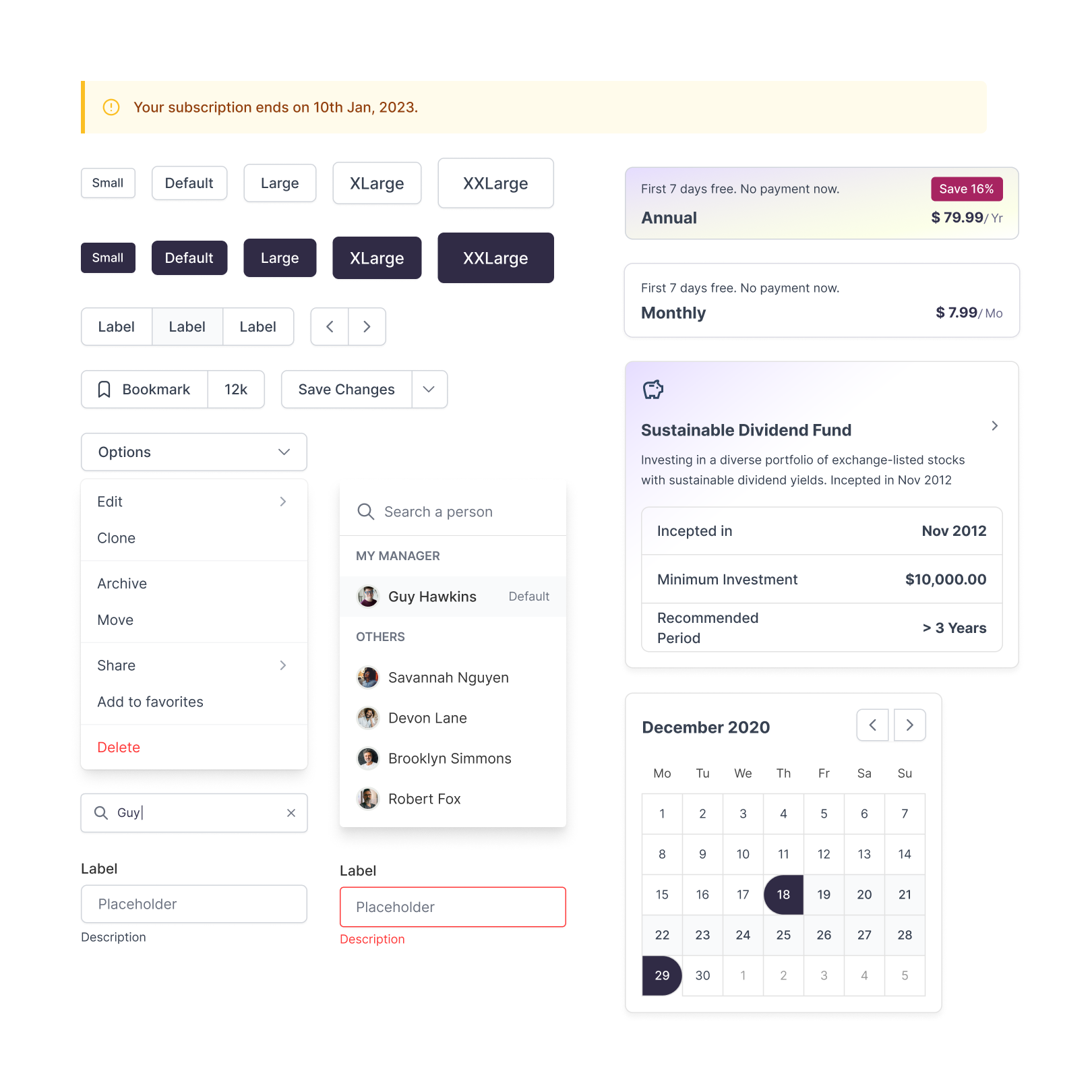 Web Design System figma