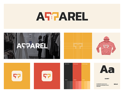 Apparel Logo Design Concept element
