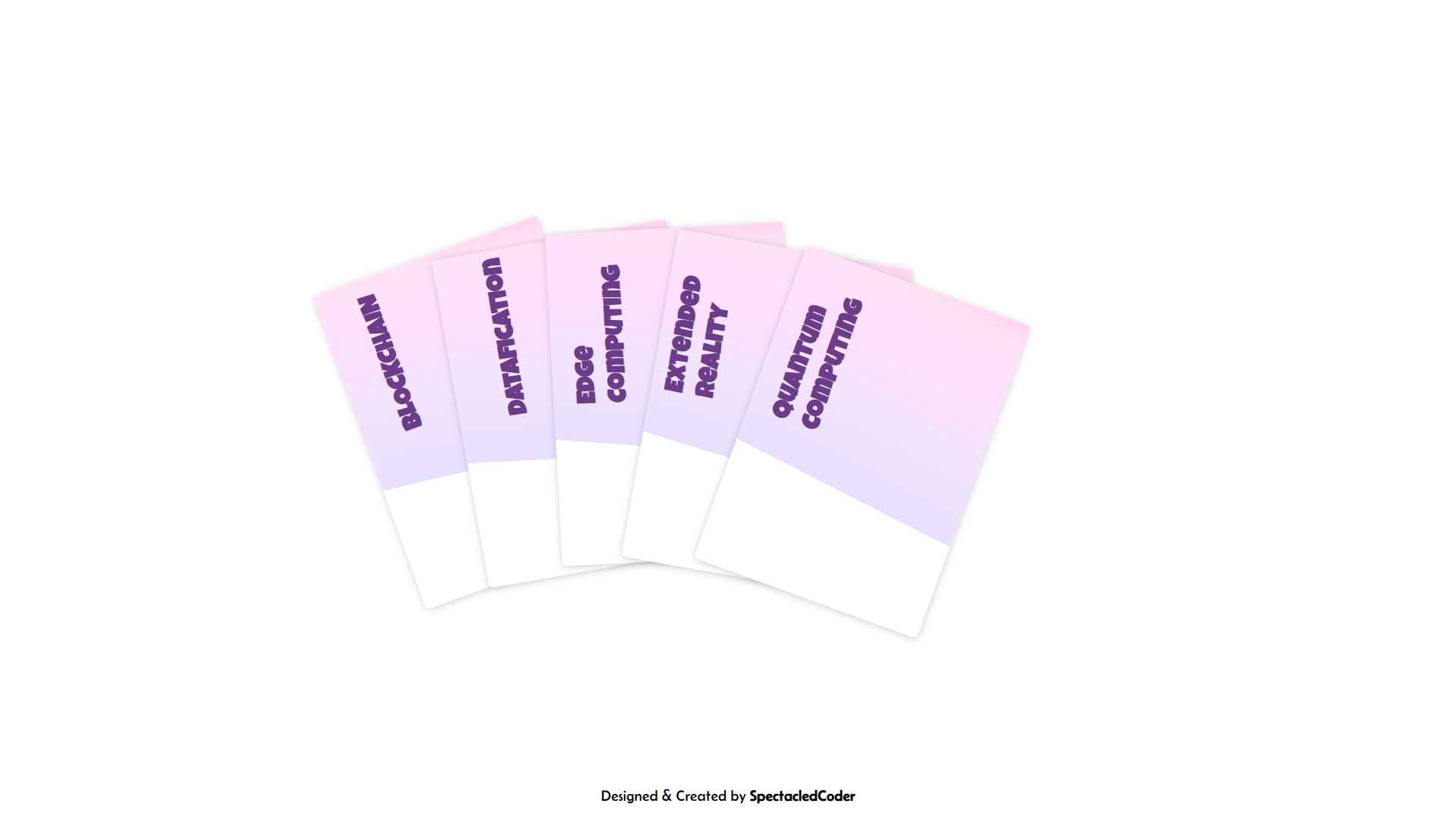 Playcards Hover Effect animation blur card hover css design hover card hover effect hover effects html js motion graphics mouse hover playcards hover efect playing cards playing cards hover effect spectacledcoder template ui ux